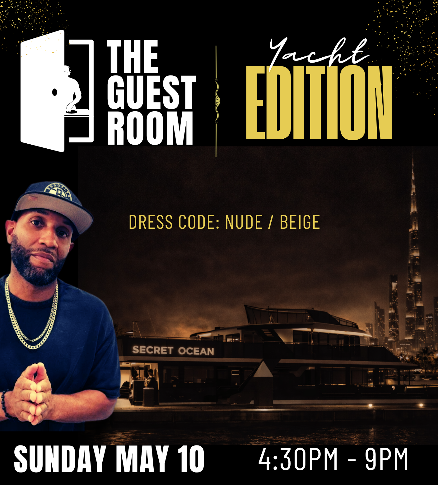 THE GUEST ROOM | YACHT EDITION | DJ LOWKEY & FRIENDS